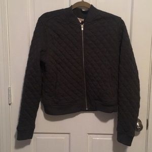 Gap quilted zip up